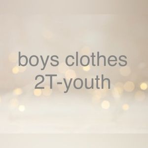 Boys clothing!